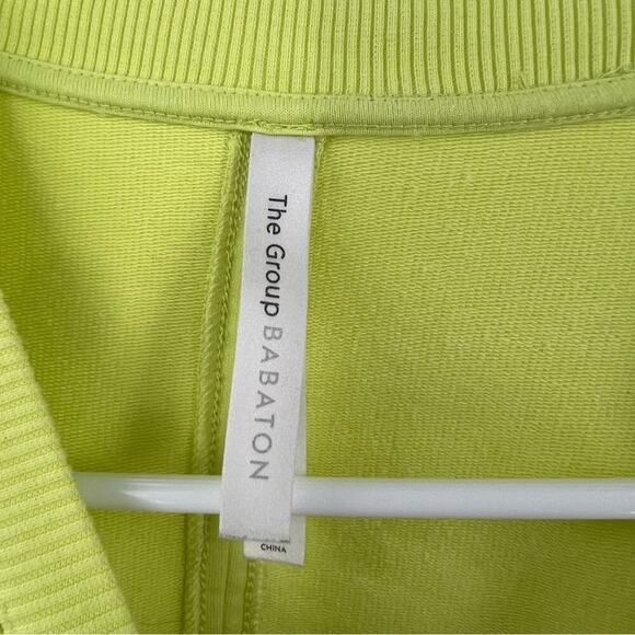 Aritzia The Group By Babaton Green Leisure Sweatshirt Sz S - Picture 4 of 11